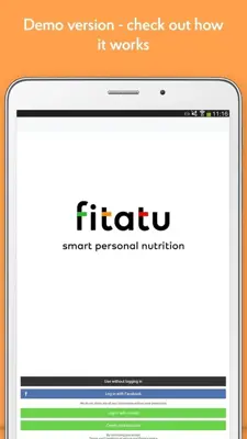 Fitatu android App screenshot 1